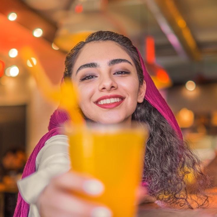 Portrait of Nova Reed, group coordinator and fusion cooking expert